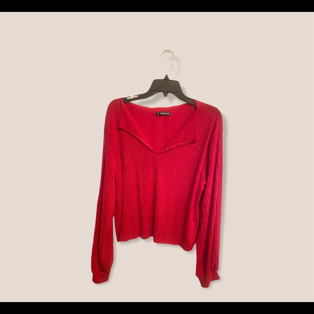 Burn Orange blouse